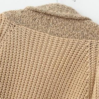 Sewing Knitting Cardigan Sweater
